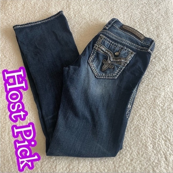 ✅host Pick✅ Rock Revival Betty Easy Boot Jeans, 28X33 - Picture 1 of 15